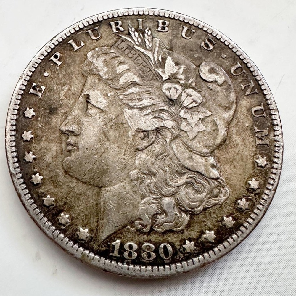 US Mint 1880-O Morgan Silver Dollar Coin New Orleans Mint Silver One Dollar